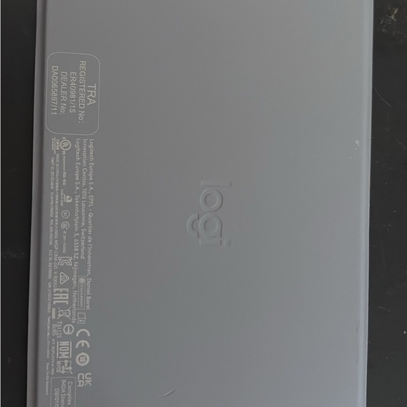 Logitech Silver Keyboard Cover - Picture 2 of 3